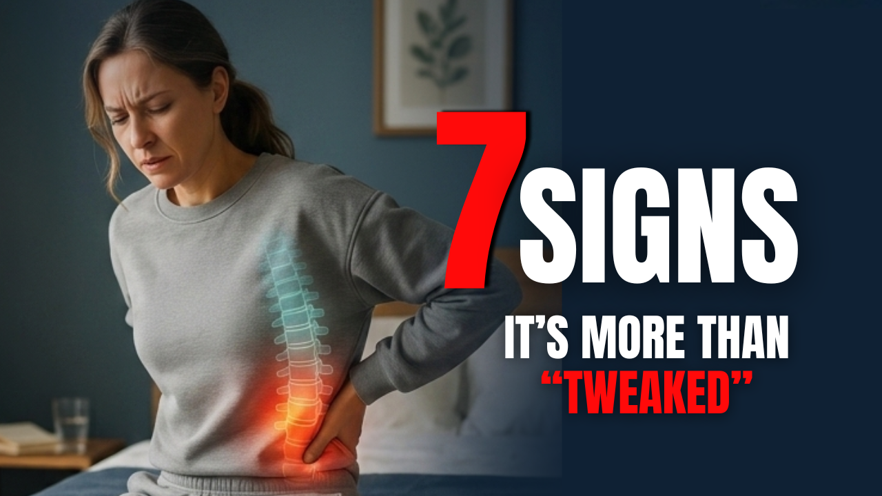 7 Signs Your Back Pain May Be More Serious Than You Think